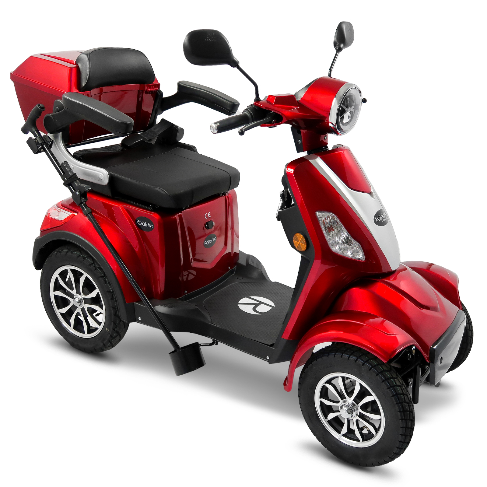 Rolektro E-Quad 25 V.3 Lithium Akku herausnehmbar - 4 Rad Seniorenmobil