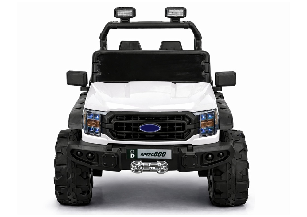 Elektro Kinderauto Jeep Car 22F, Elektrofahrzeug für Kinder Lichter in den Türen, Kinderfahrzeug mit 2x45 Watt, Buggy
