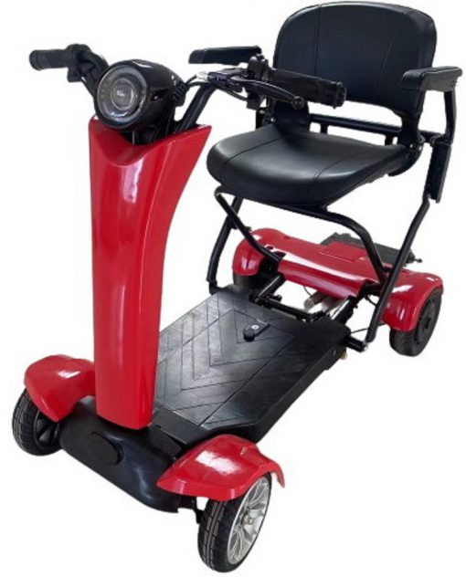 Selbstfaltbares 4 Rad Seniorenmobil Lisa 4, Mobilitätshilfe, Dreirad-Scooter bis 15 km/h, Reisemobil automatisch faltbar