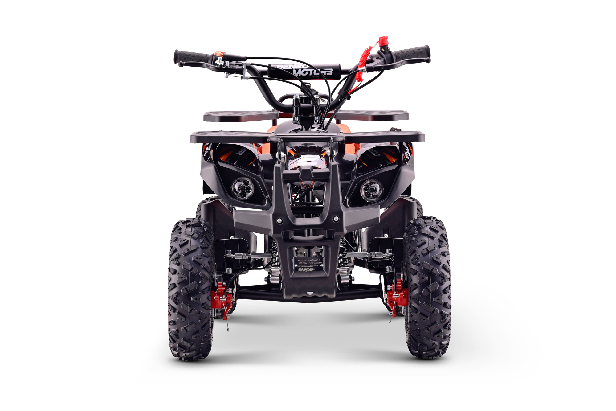 ATV Mini-Quad für Kinder Beneo Motors Cobra, 50cc Benzin Kinderquad 40 km/h, 6 Zoll Räder
