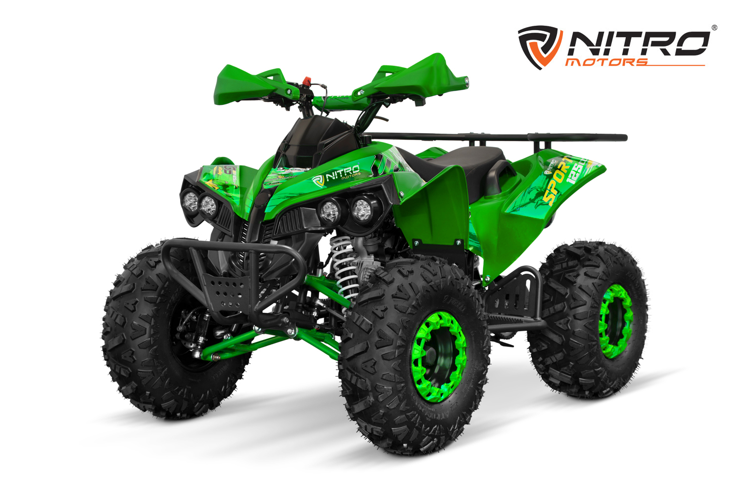 NITRO MOTORS 125cc midi Kinder Quad Warrior GS RS8-A Sport - 8 Zoll Benzinquad bis 55 km/h