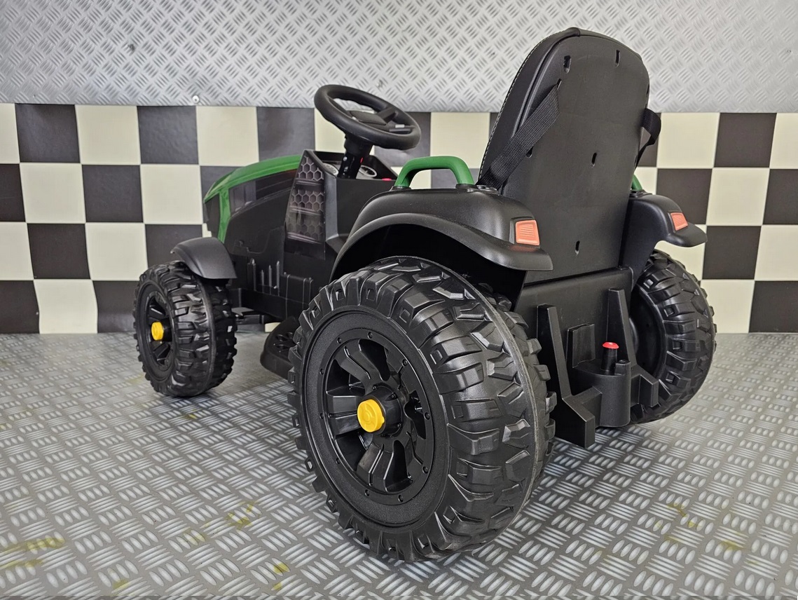 Elektro Kinderfahrzeug Traktor, Kindertraktor Farmer mit Anhänger und Schaufel, Elektrotraktor