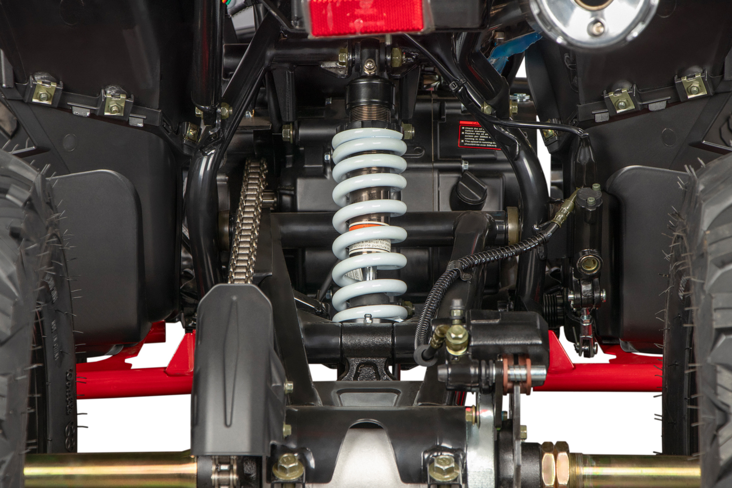 NITRO MOTORS 250cc maxi Benzinquad maxi Quad Celavi RS10, Quad 4-Gang Manuell Platin Alu-Felge