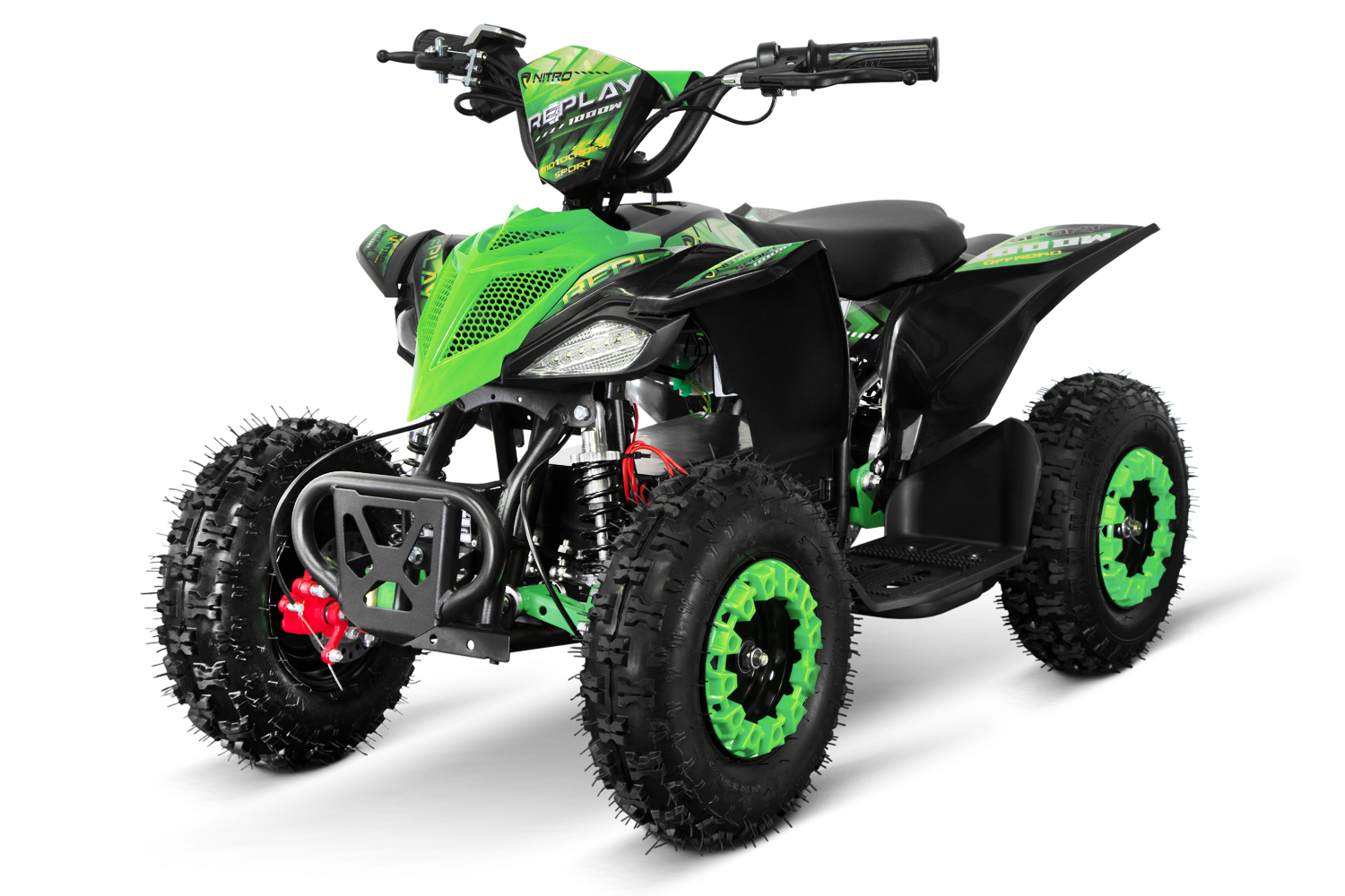 NITRO MOTORS Elektroquad Eco mini Replay Snowy-Profile L Sport 6 Kinder-Quad, 1000W, 6 Zoll, Kinderquad