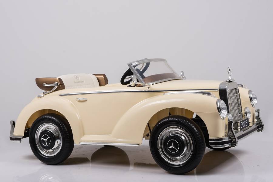 Elektro Kinderfahrzeug – Kinderauto Mercedes 300S - Oldtimer