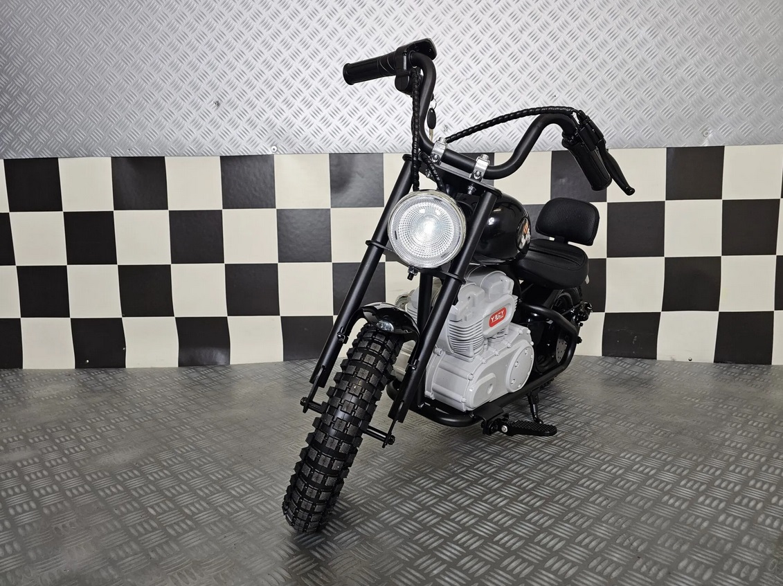 Elektrisches Kindermotorrad Chopper 24 Volt, 8 km/h, Elektromotorrad mit 200 Watt, Kids Chopper