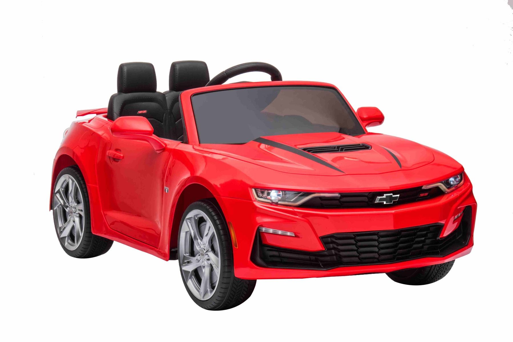 Kinder-Elektroauto Chevrolet Camaro, Elektro Kinderfahrzeug mit 2x35W, Sportwagen für Kinder