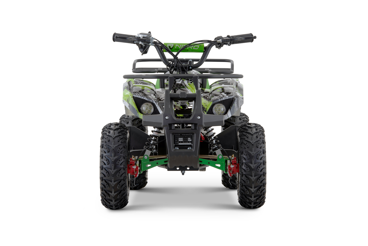 Elektro Kinderquad NITRO MOTORS 1200W Eco mini Kinder Quad Torino Graffiti BTF-Profile XL Sport 6 Zoll