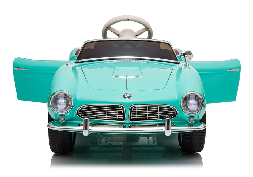 Kinderauto Oltimer, BMW Retro, Elektrofahrzeug für Kinder