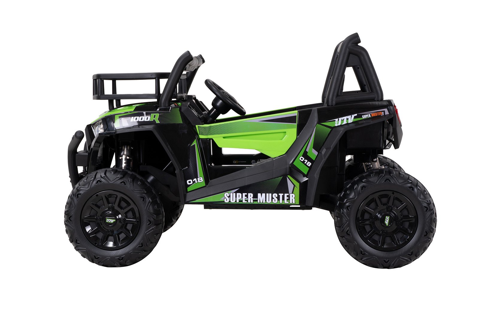 Elektro-Kinderauto UTV Ride Jeep - Elektrofahrzeug für Kinder, Elektro Kinderquad 2-Sitzer 2x200 Watt