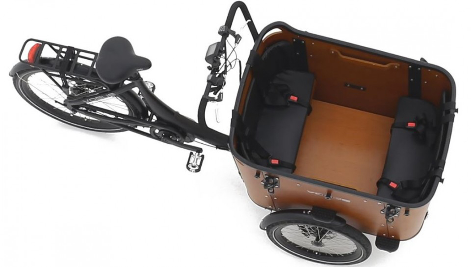 Elektrofahrrad Qivelo N8 Bafang 250W Pedelec E-Bike Lastenfahrrad 26 Zoll 8-Gang, Kastenfahrrad