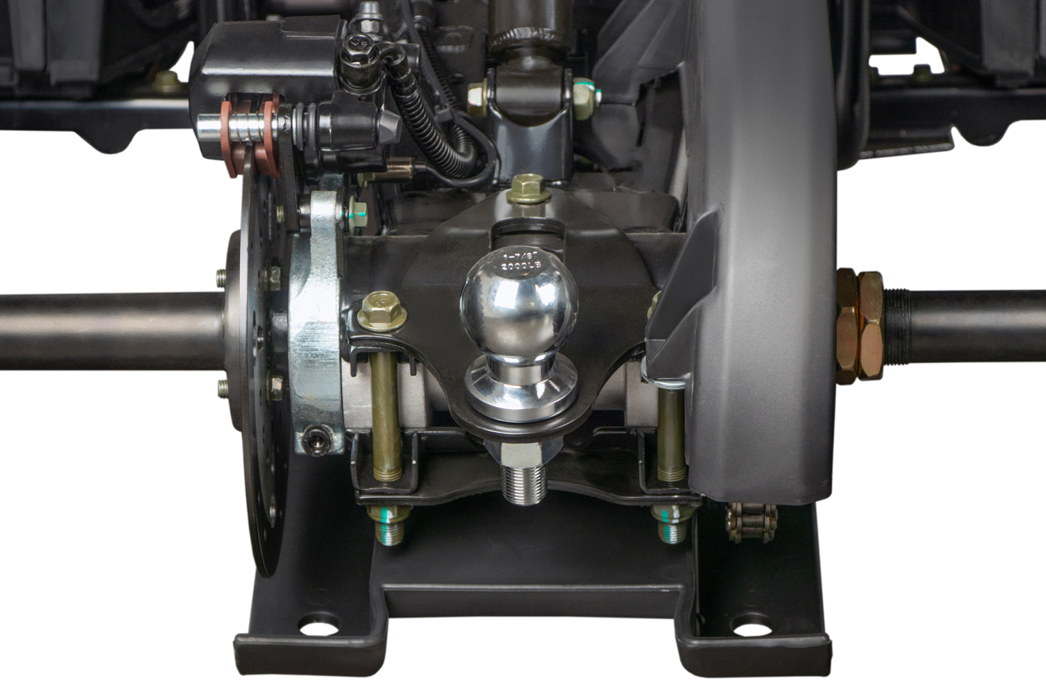 NITRO MOTORS 230cc maxi Quad Tricia CVT RS10 Platin wahlweise Seilwinde und Anhängerkupplung