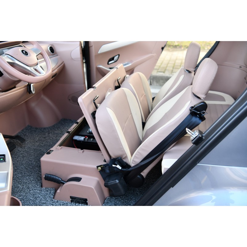 Kabinenroller Elektroauto FUTURA Flow, E-Auto für Senioren 45 km/h, BleiGel oder entnehmbarer Lithium Akku