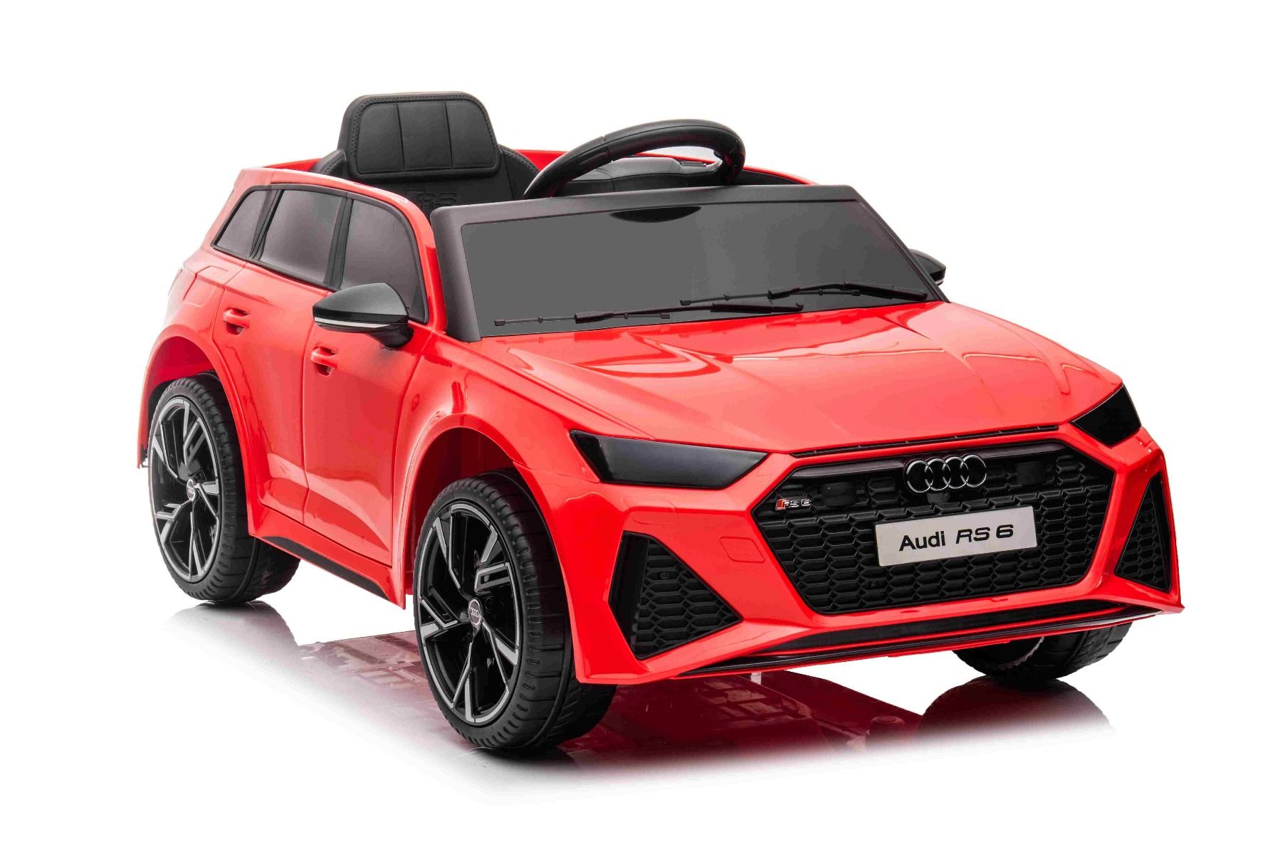 Elektro Kinderfahrzeug Audi RS6, Elektro Kinderauto mit 2x25 Watt, Elektroauto für Kinder zum selber Fahren