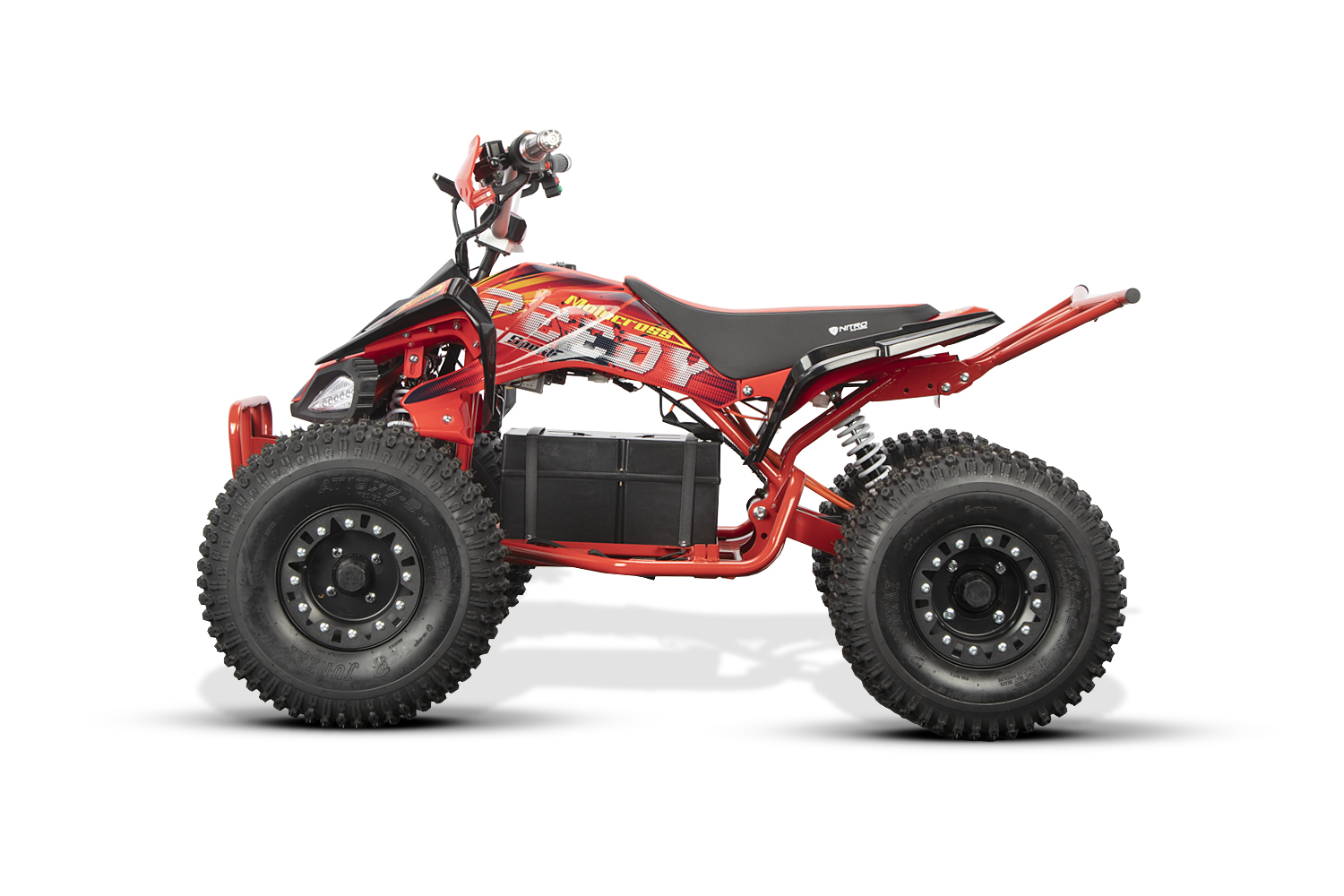 NITRO MOTORS 1500W Elektroquad für Kinder, 60V Eco midi Kinder Quad Speedy Sport 8 Zoll, Wellenantrieb