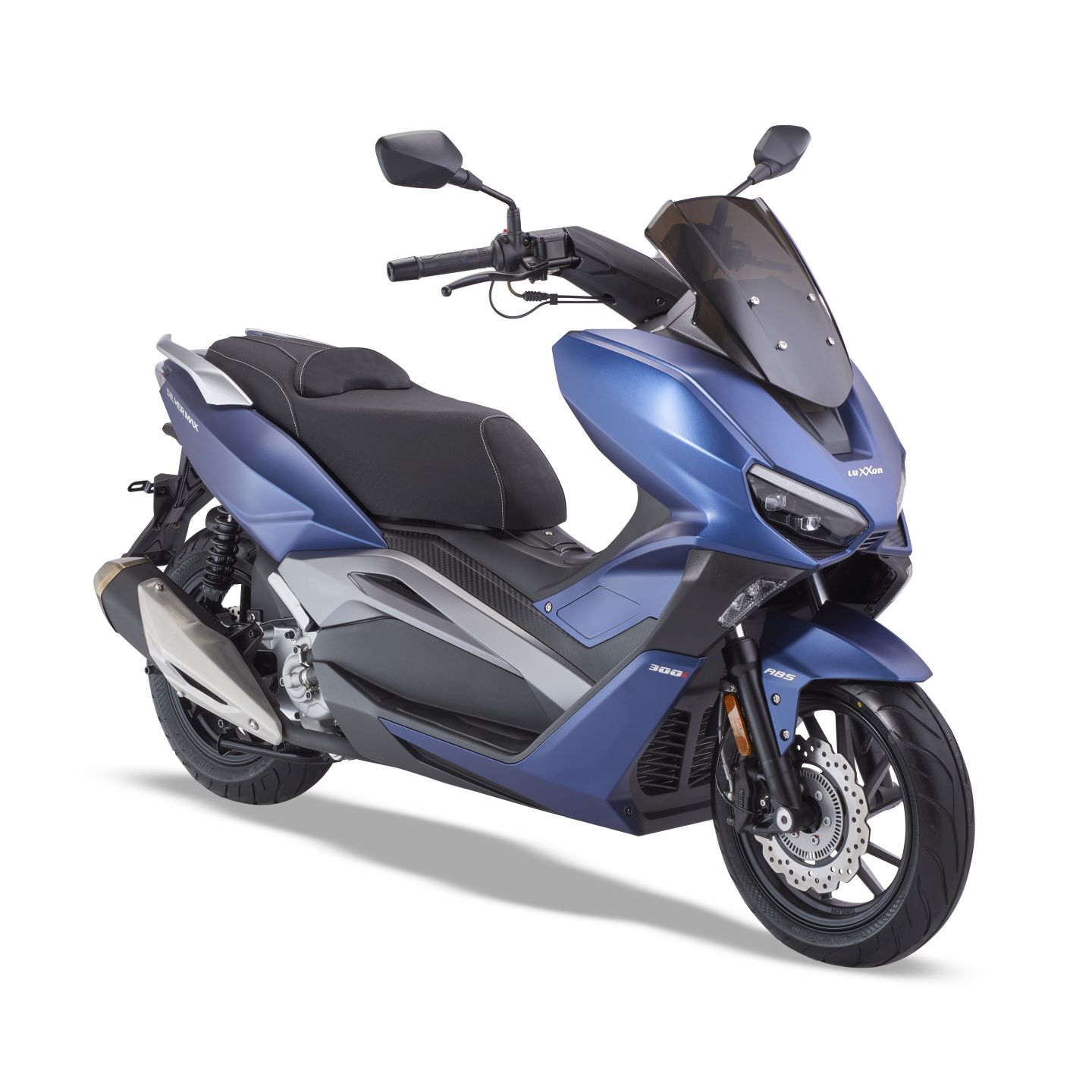 LuXXon Silvermax 300, Benzin Motorrad 120 km/h, 278,2-cm³-Motor, 14 kW/19 PS, 1 Zylinder, 4-Takt