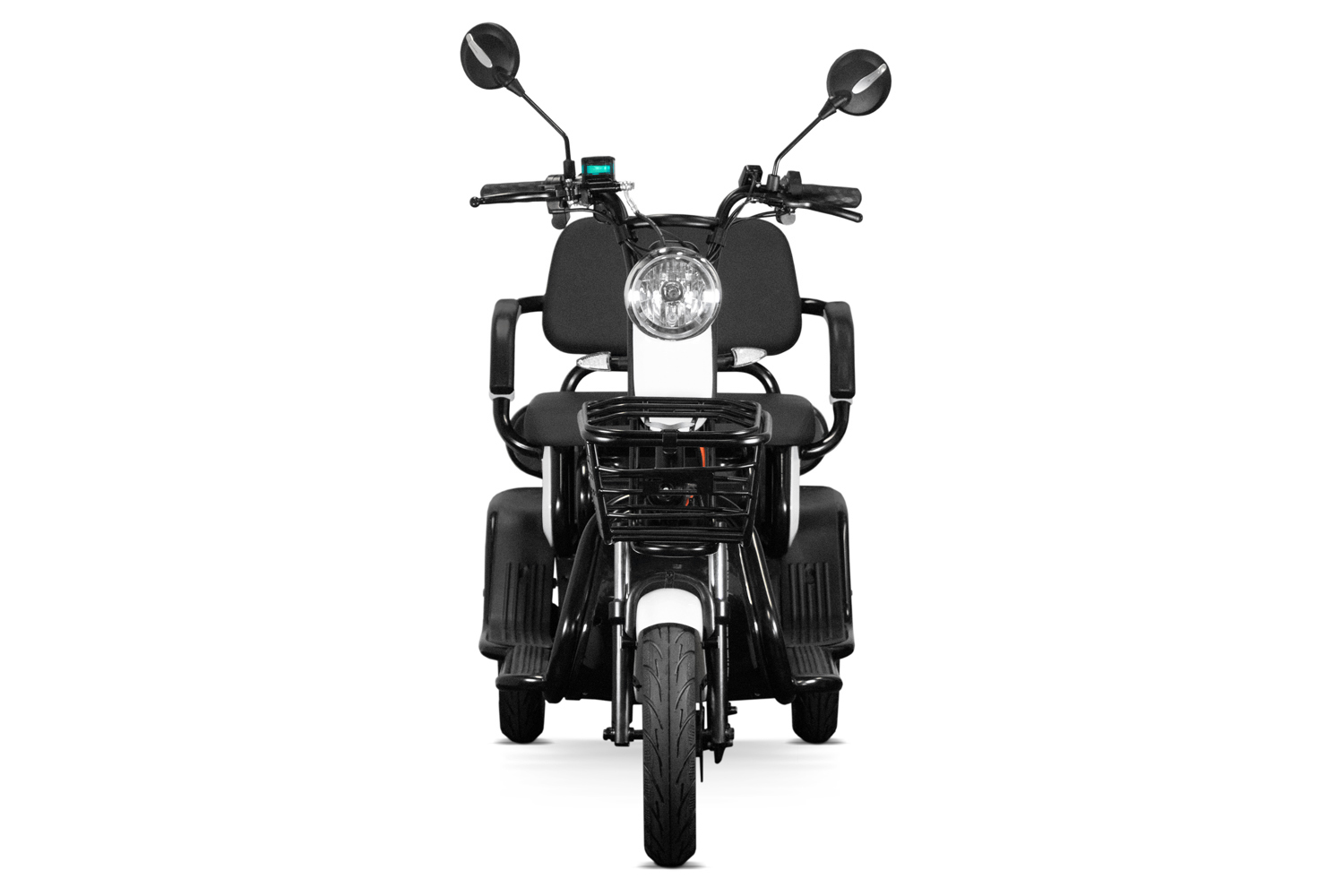 Elektromobil Geco Senio CX2 800 Watt 60V, Dreirad mit 25km/h, Seniorenmobil als Zweisitzer, E-Dreirad