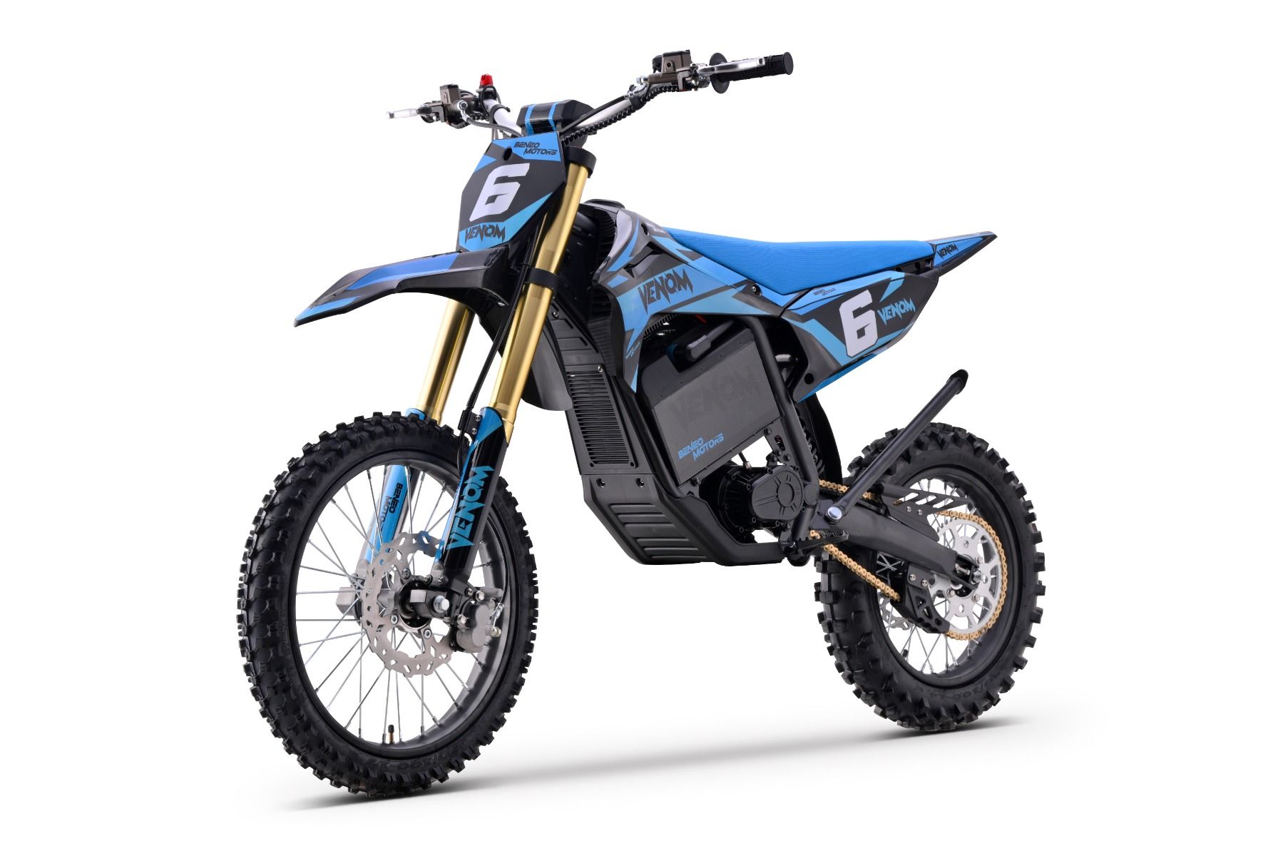 Crossbike Venom 6500 Watt - Kindermotorrad, Kinder Motorcross - Lithiumakku Samsungzellen
