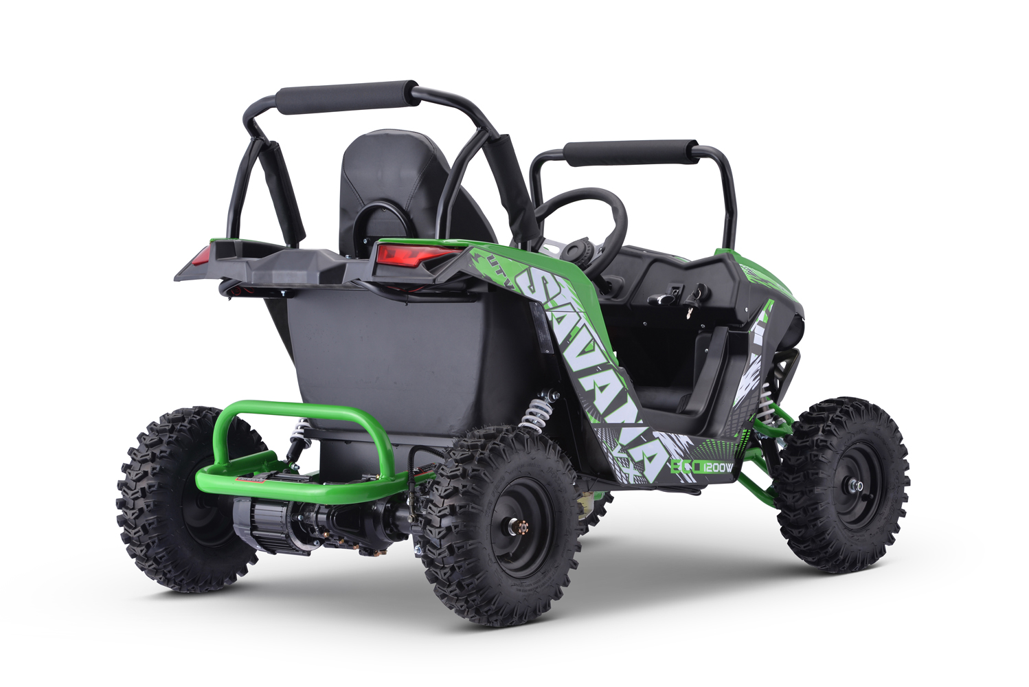 Nitro Motors Eco Gokart Savana VX Sport 2, Wellenantrieb Elektro Offroad Kinderbuggy, Strandbuggy