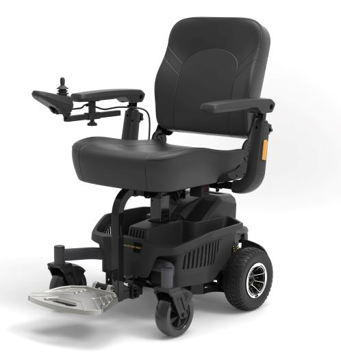 Elektro Rollstuhl E-SMART+, Elektrorollstuhl bis 16 km, E-Rollstuhl 6 km/h, Krankenfahrstuhl höhenverstellbar