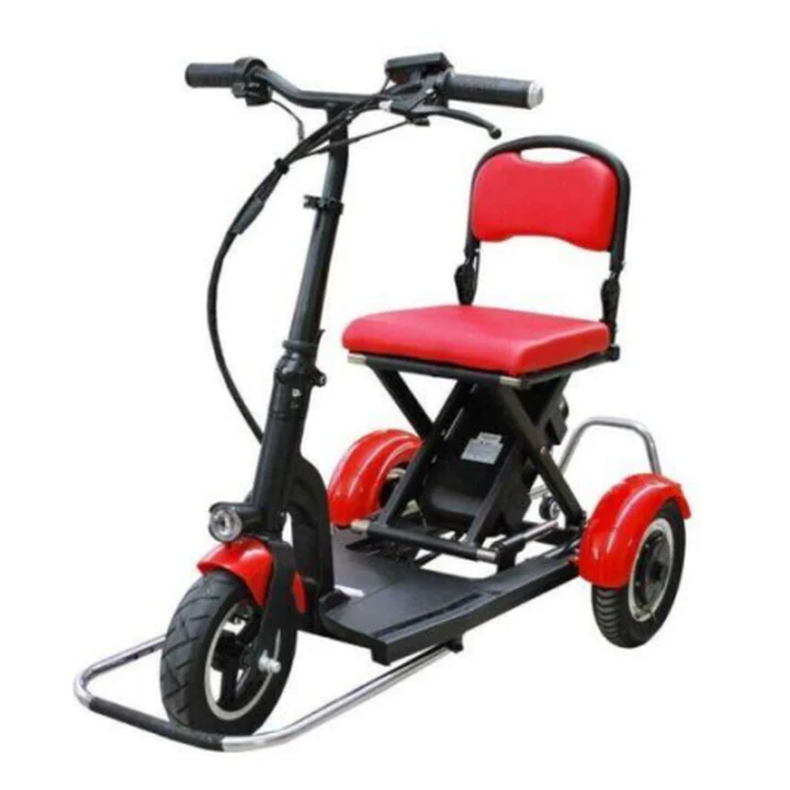Mobot light - klappbares Elektro Dreirad Seniorenmobil 36V 15 km/h ohne Straßenzulassung, 3-Rad Scooter für Senioren, Krankenfahrstuhl