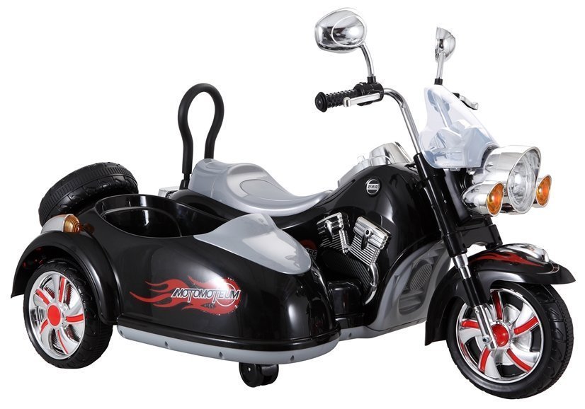 Kinder Motorrad mit Beiwagen SX138, Elektro-Motorrad mit Seitenwagen für Kinder