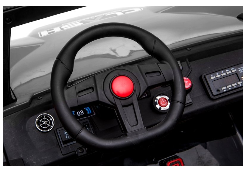 Kinder-Elektrofahrzeug -  9 km/h Elektroauto SX1928 Jeep für Kinder - Geländefahrzeug Doppelsitzer