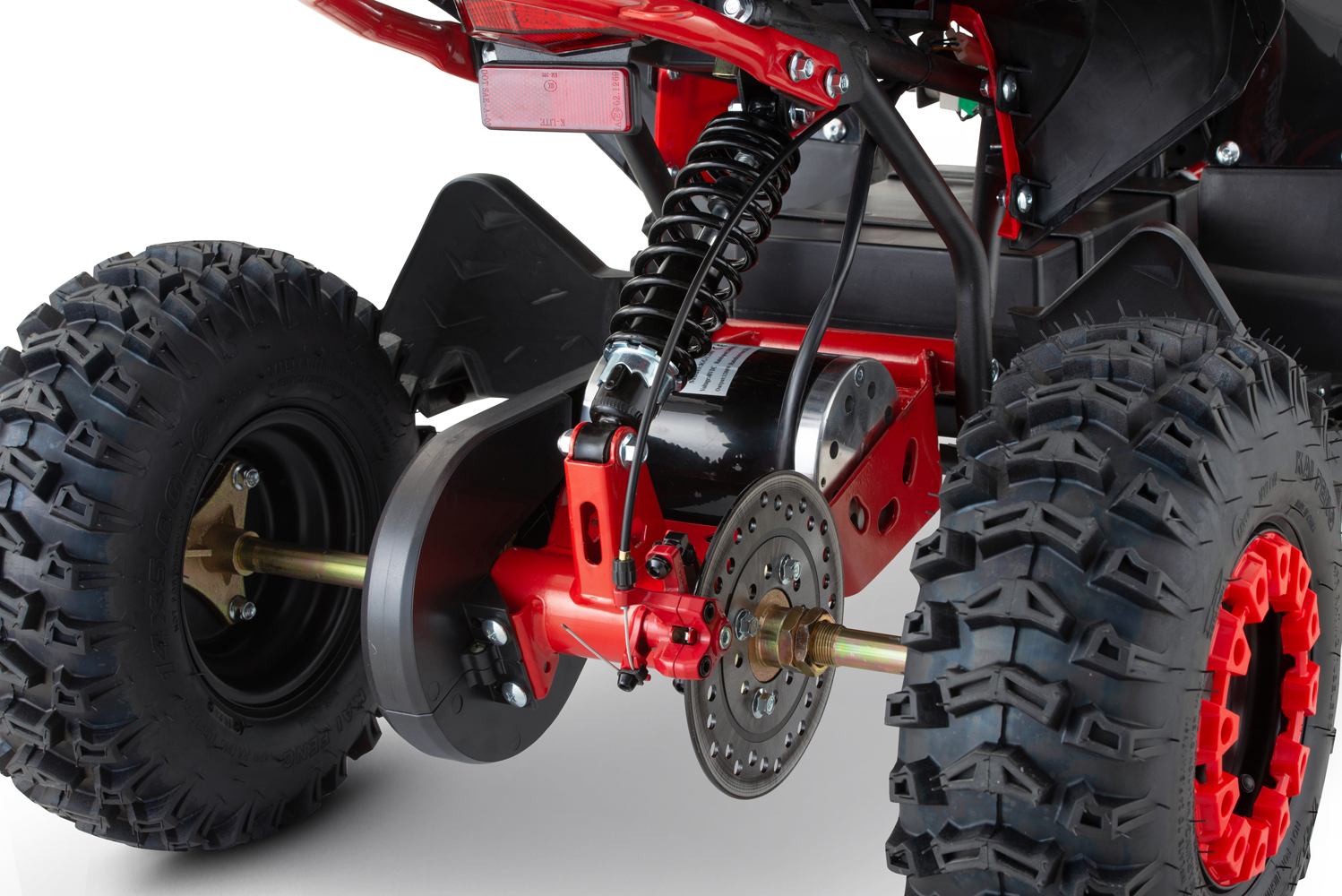 NITRO MOTORS 1200W 48V Eco mini Kinder Quad Avenger Snowy Tire XL Sport 6", Elektroquad für Kinder