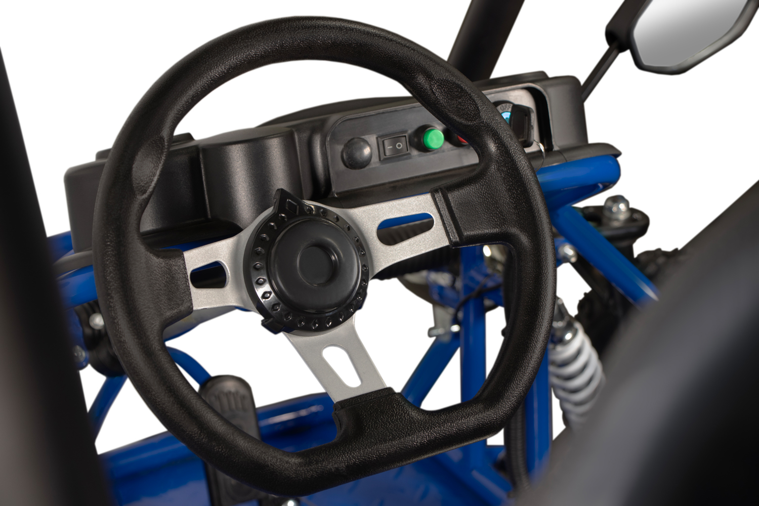 NITRO MOTORS Gokart 90cc, midi Kinder-Buggy Hunt 6 - 2 Sitzer Strandbuggy, Automatik Benzinbuggy