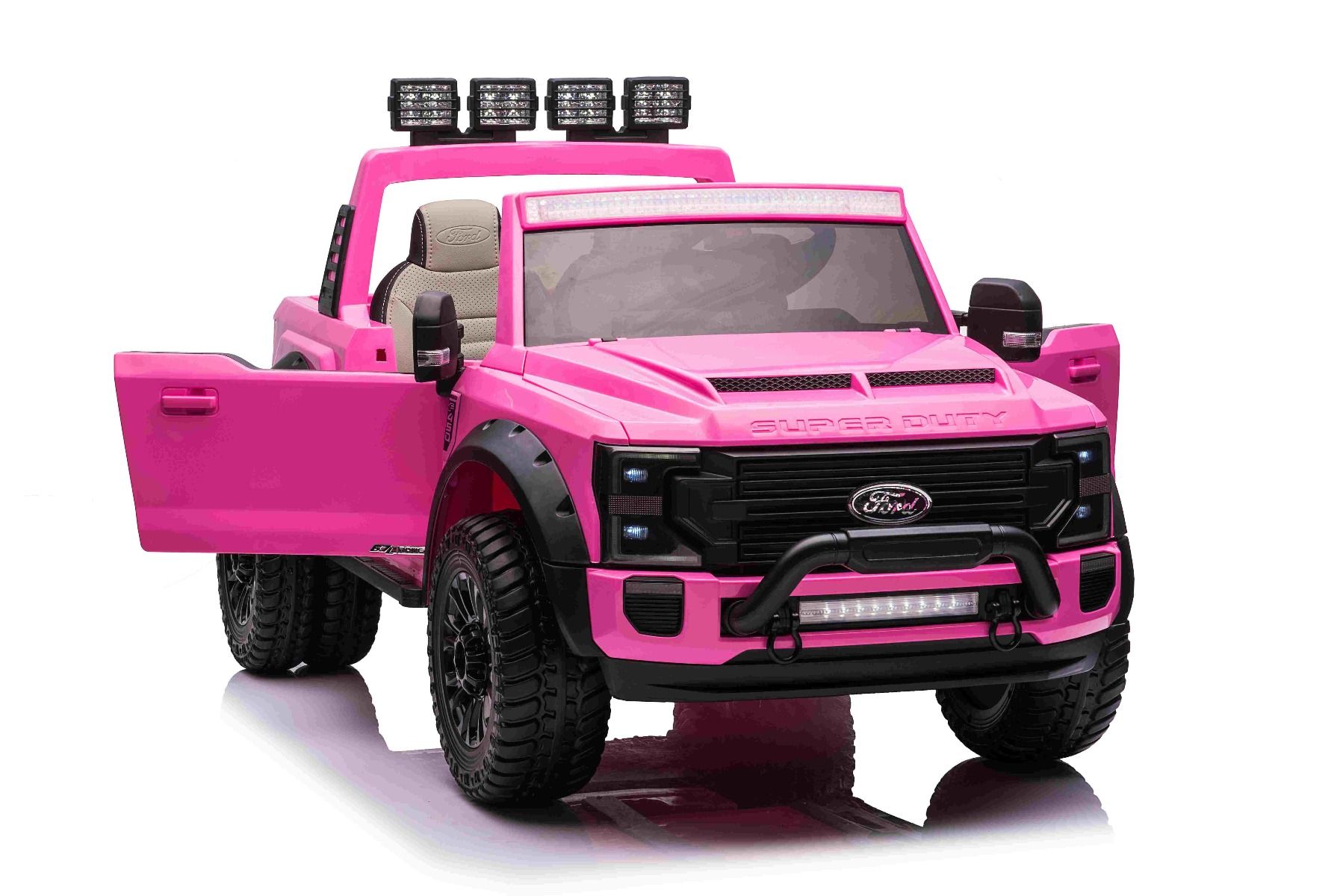 XXL Kinder Elektroauto Ford Super Duty 4x4 Allradantrieb - Elektro-Kinderfahrzeug 2 Sitzer