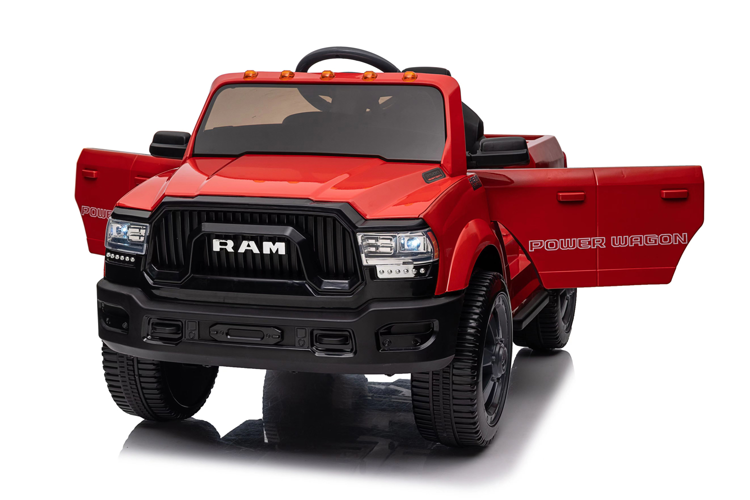 Elektro Kinderauto Dodge RAM Truck, Elektrofahrzeug für Kinder mit 2x35 Watt - Jeep lizenziert