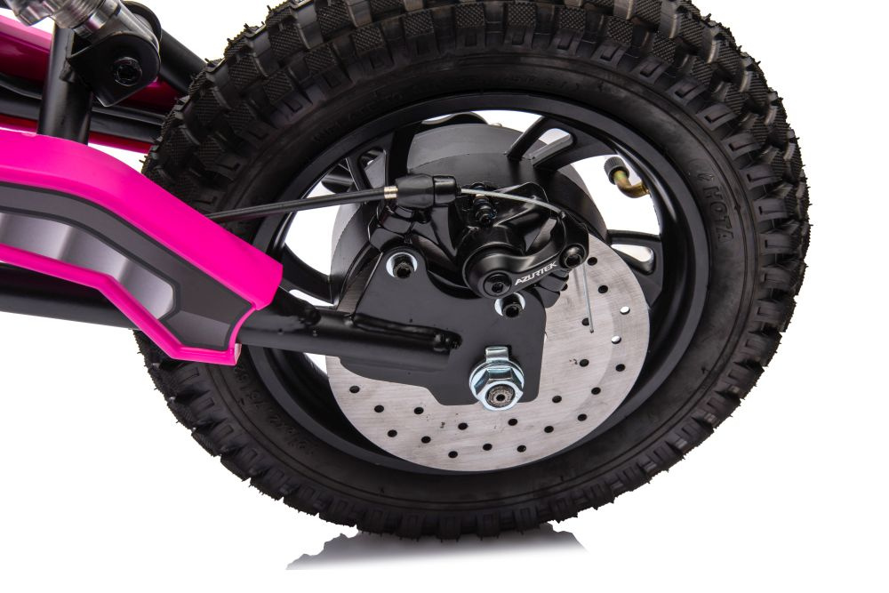 Kinder Dirtbike A9901, Kindermotorcross mit 350 Watt, Elektro-Motorcross bis 15 km/h, Kindermotorrad mit Radnabenmotor