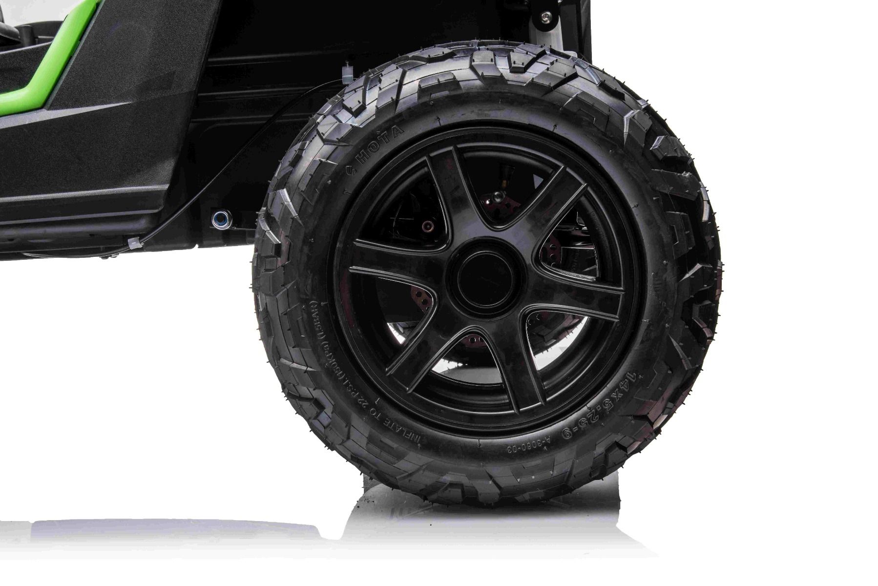 Großes Kinder Elektroauto - 15 km/h, 2-Sitzer Elektro-Buggy UTV XXL Elektrofahrzeug mit Lithiumakku und Differential Motor