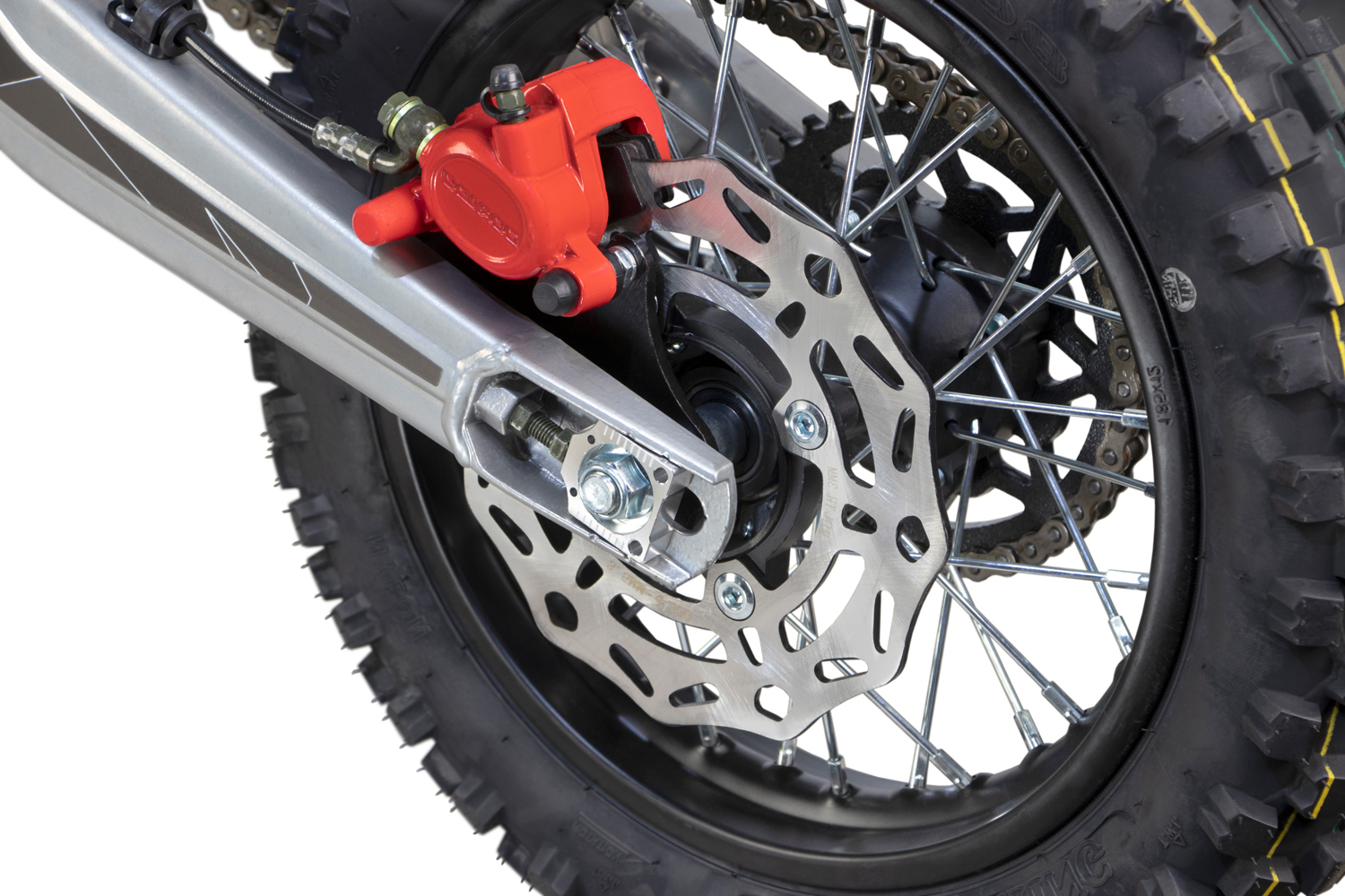NITRO MOTORS 125cc midi Kinder Motorrad CRX Bro 14/12 Zoll, Kinder Motorcross Bike