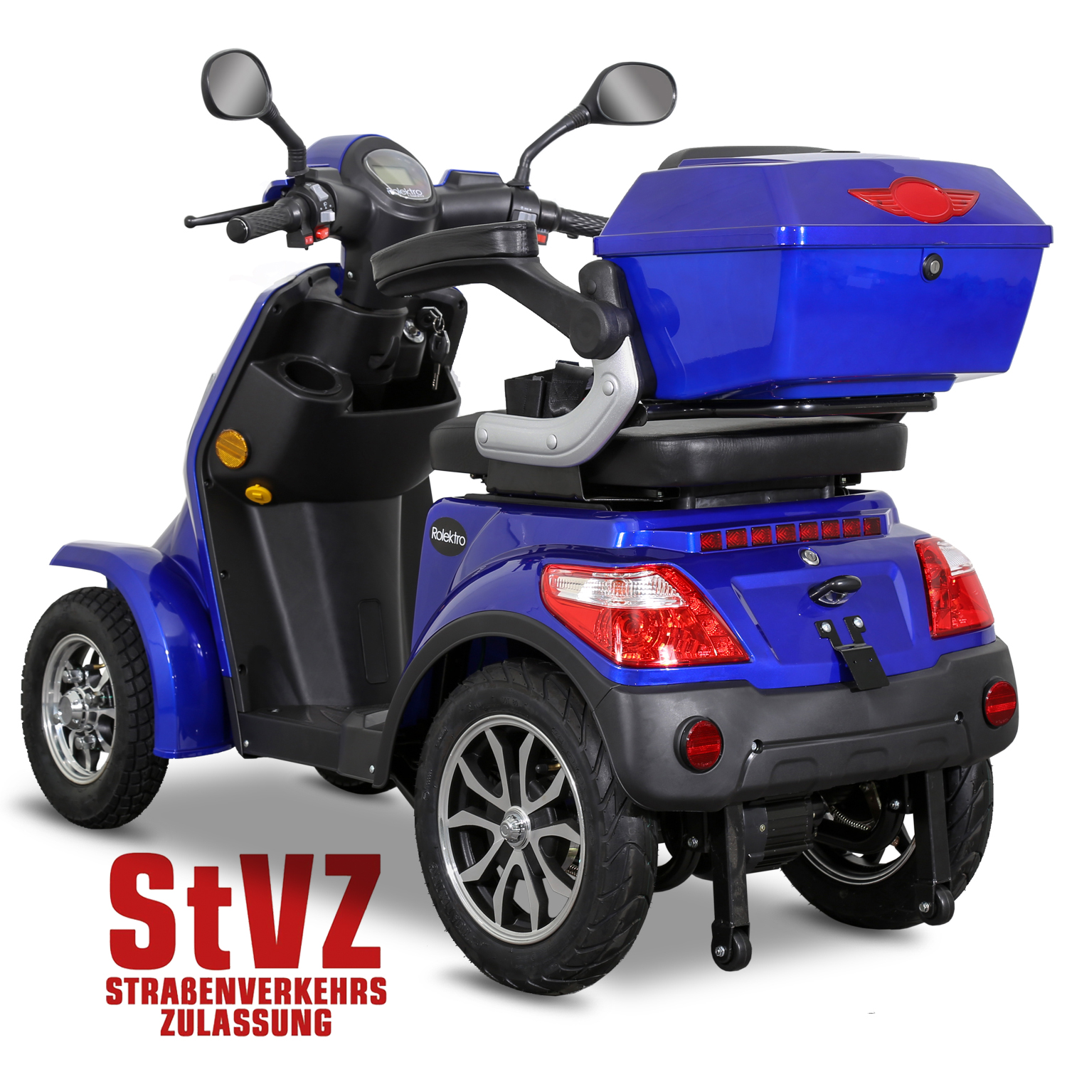 Rolektro E-Quad 25 V.3 Lithium Akku herausnehmbar - 4 Rad Seniorenmobil