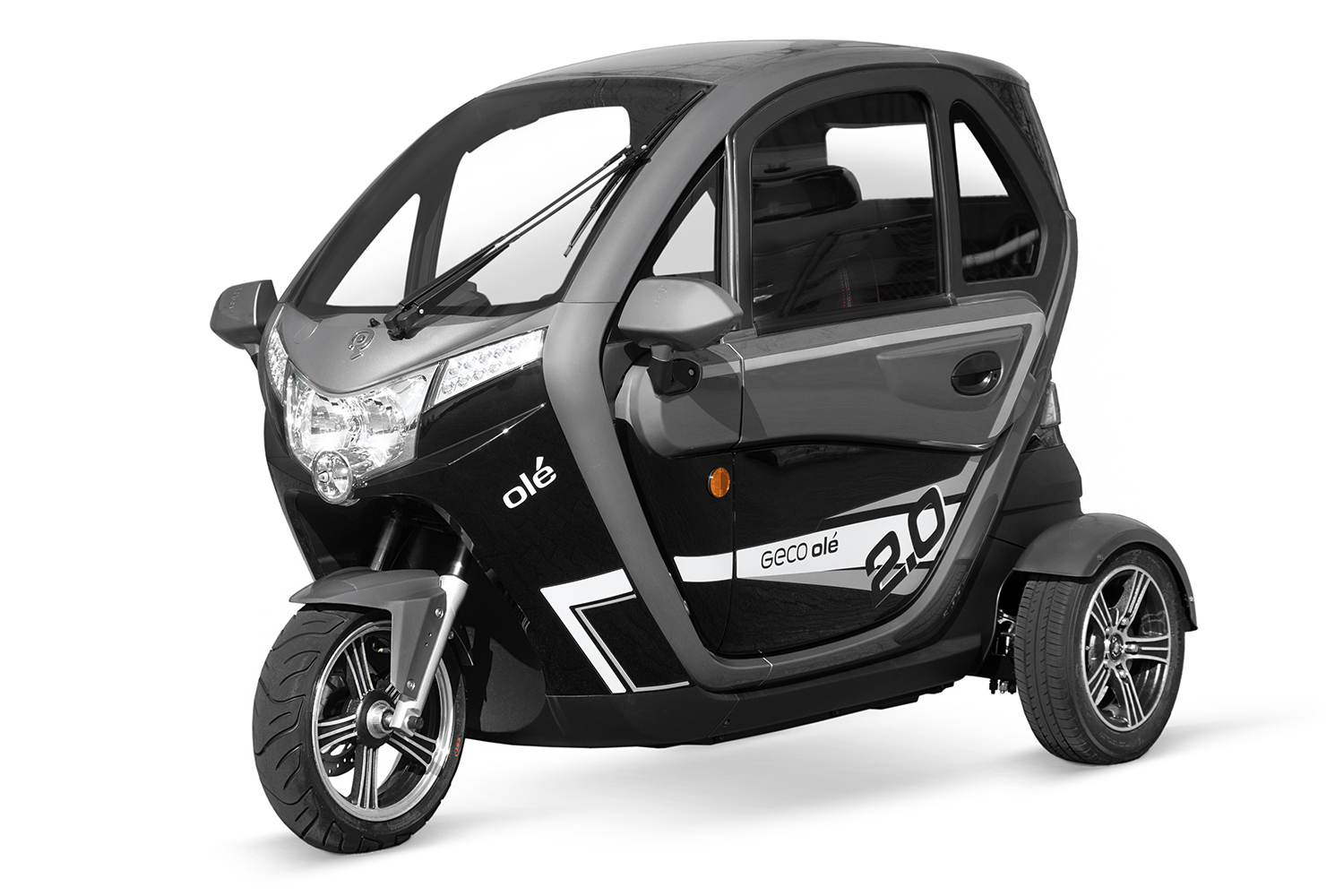 EEC Elektroauto Geco Ole 3000 V9 3kW 72V City-Elektroauto, Elektrofahrzeug mit Straßenzulassung, E-Auto