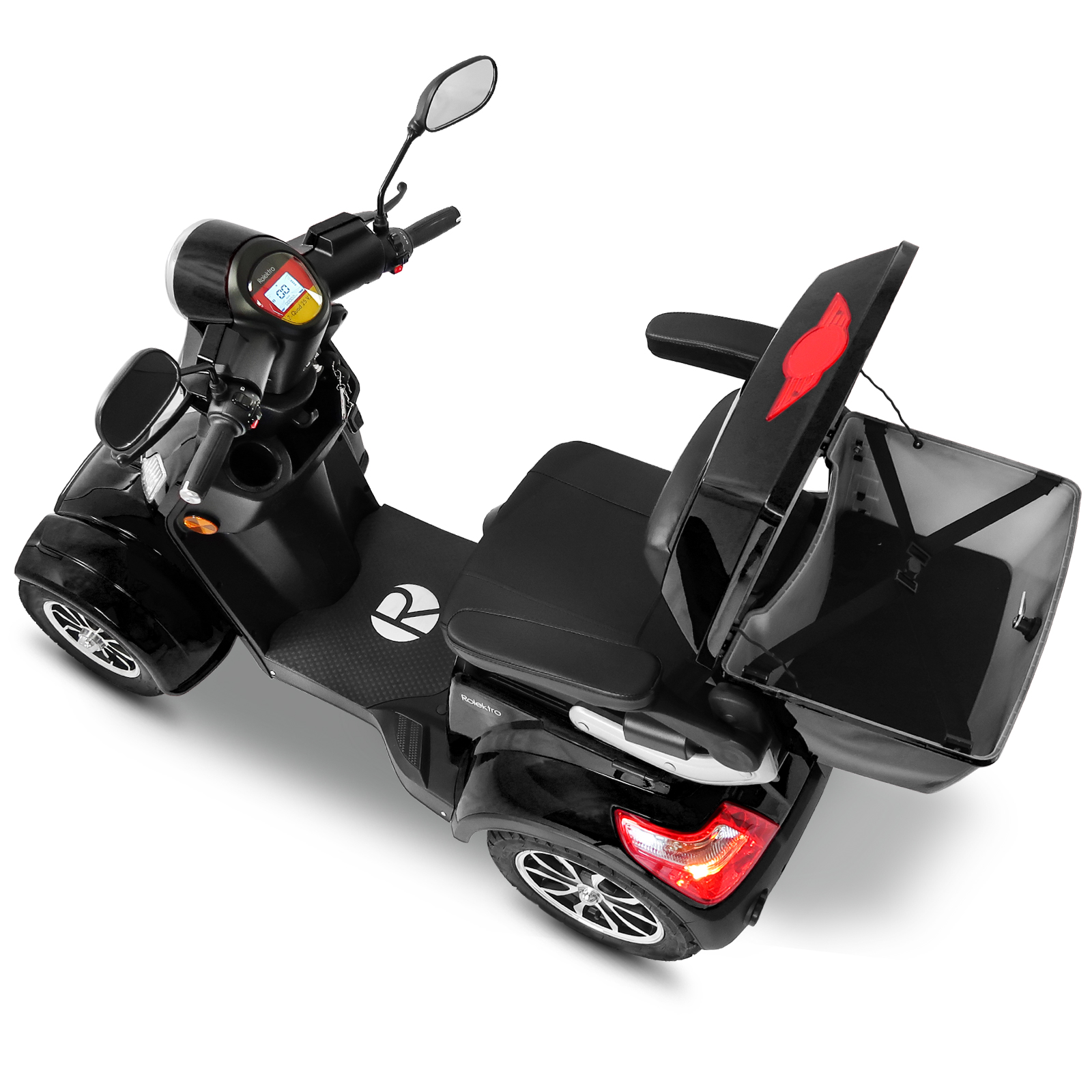 Rolektro E-Quad 25 V.3 Lithium Akku herausnehmbar - 4 Rad Seniorenmobil