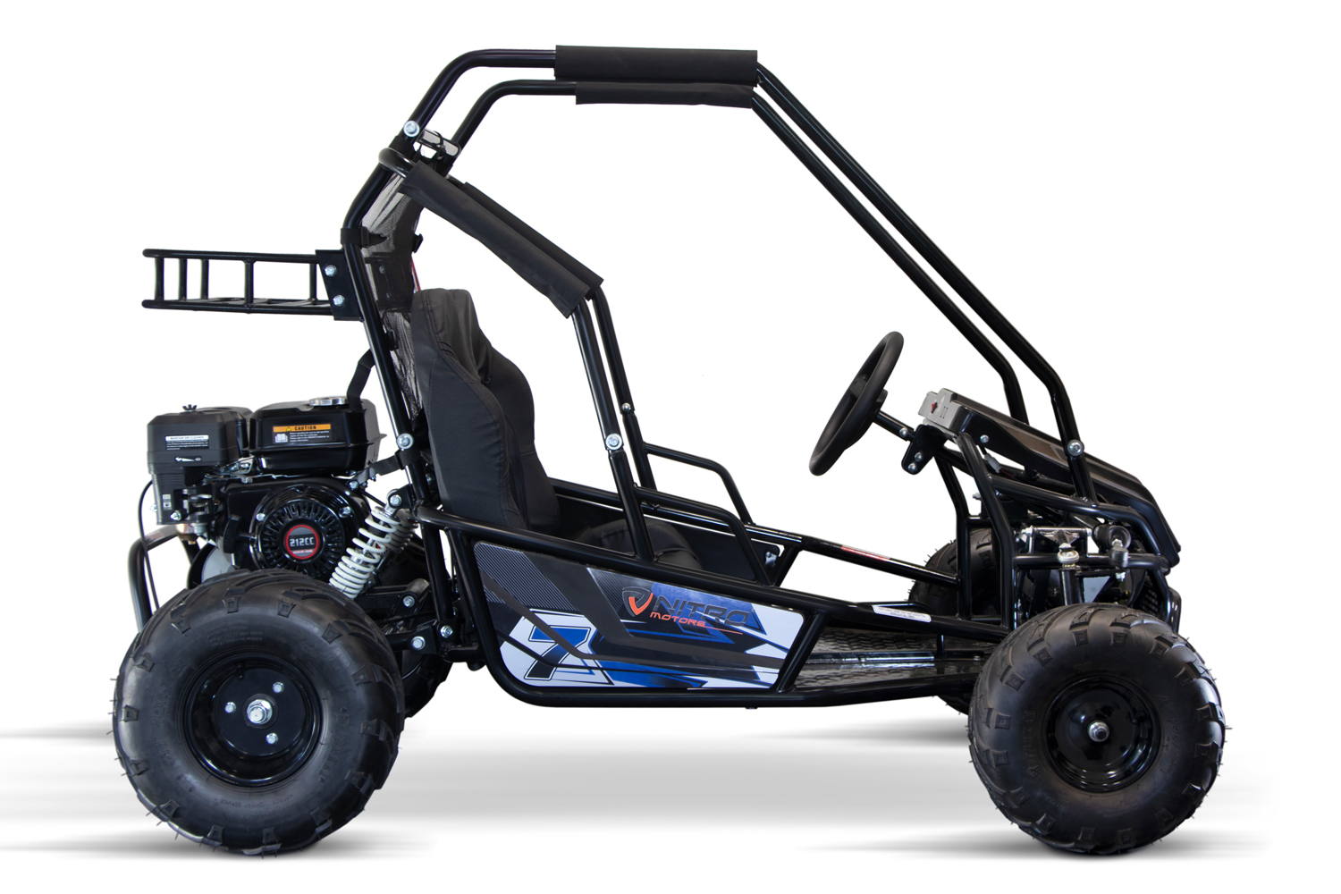 NITRO MOTORS Gokart 212cc Automatik midi Kinder Buggy Forest PRM, Kinderbuggy, Benzinbuggy
