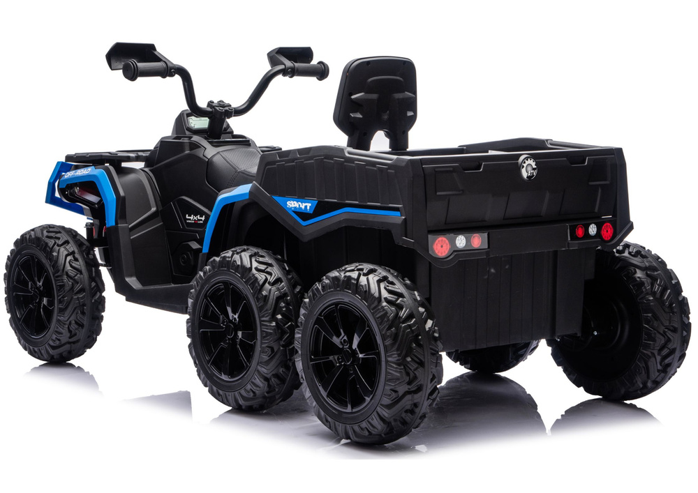 Elektro Kinderfahrzeug Elektroquad JC606 mit Trailer 6 Räder, Kinderquad ATV 4x200 Watt