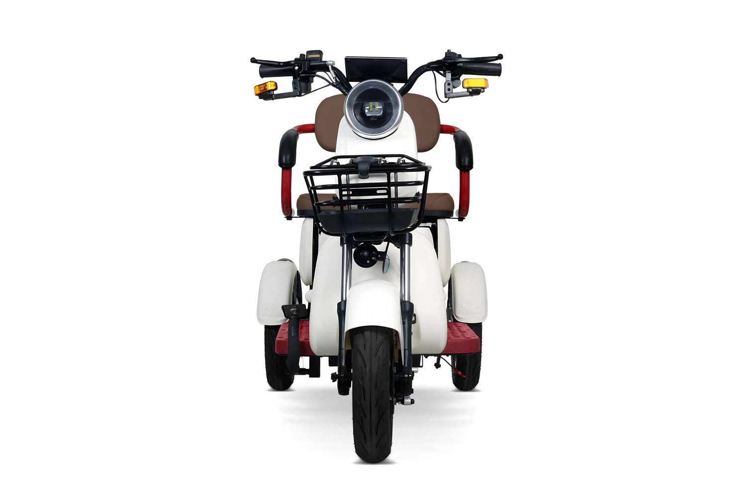 Elektromobil Geco Senio CX2 R110 1000 Watt 60V, Dreirad mit 25 km/h, Seniorenmobil als Zweisitzer, E-Dreirad