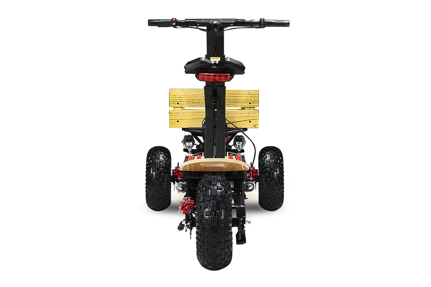 E-Trike Transport-Scooter, 3 Räder Velocifero MAD TRUCK Elektro Scooter 1800W - 3 Rad Elektroroller - mit Straßenzulassung