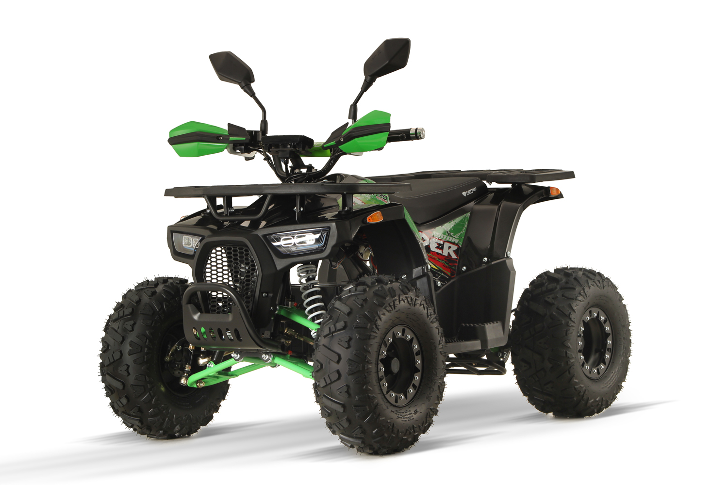 NITRO MOTORS Elektroquad 1500W Eco midi Kinder Quad Dustrider Sport 8 Zoll, Wellenantrieb