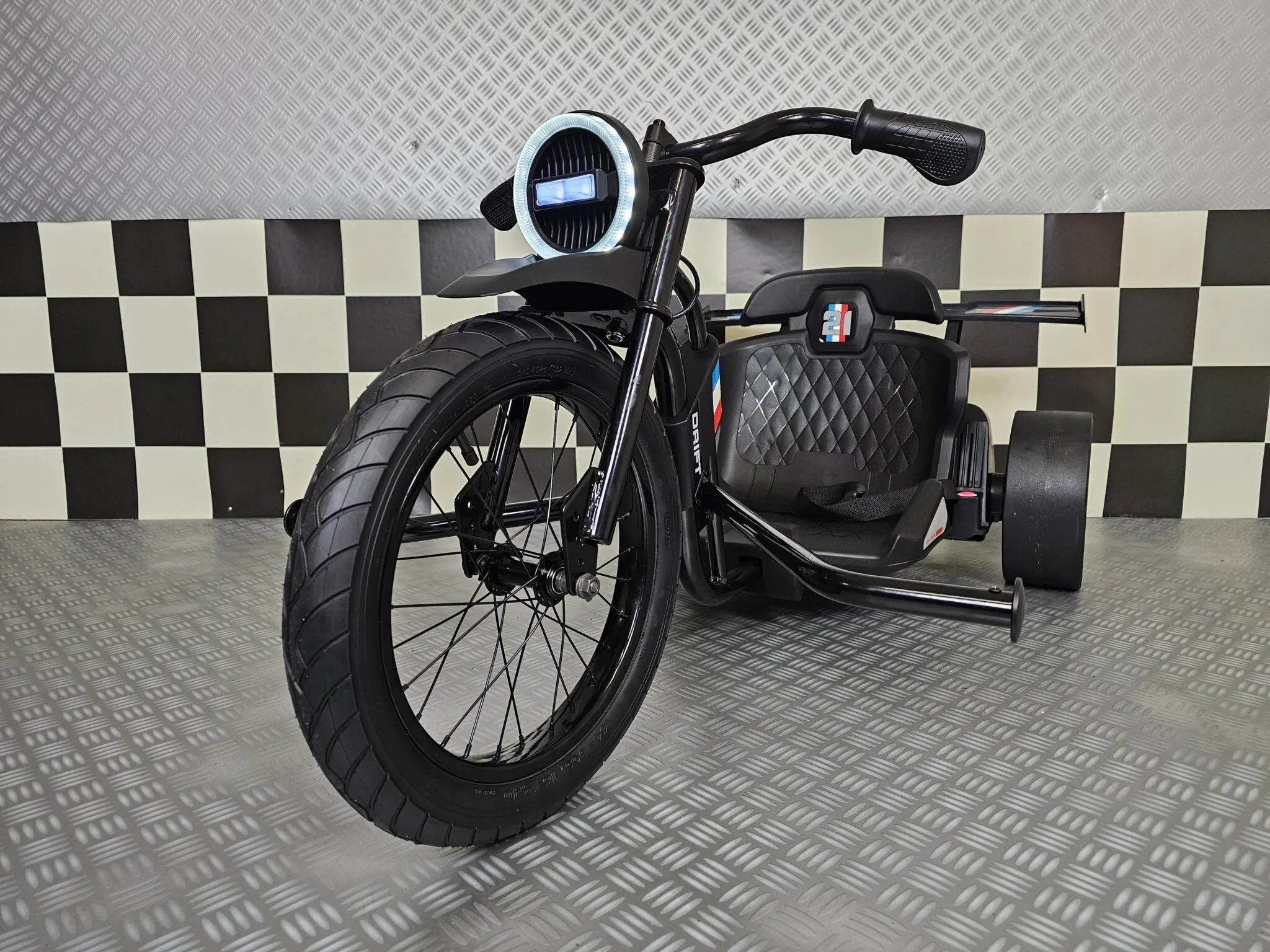 Elektrisches Kinderdreirad Chopper, 14 km/h, Kids-Trike, 3-Rad Kidsmobil, verstellbarer Sitz, Elektrotrike für Kinder