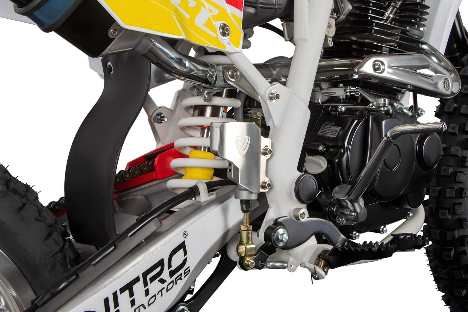 Nitro Motors 250cc Kinder Dirtbike TORNADO UX URX 21/18 Kick und E-Start, Kinder Motorcross Bike