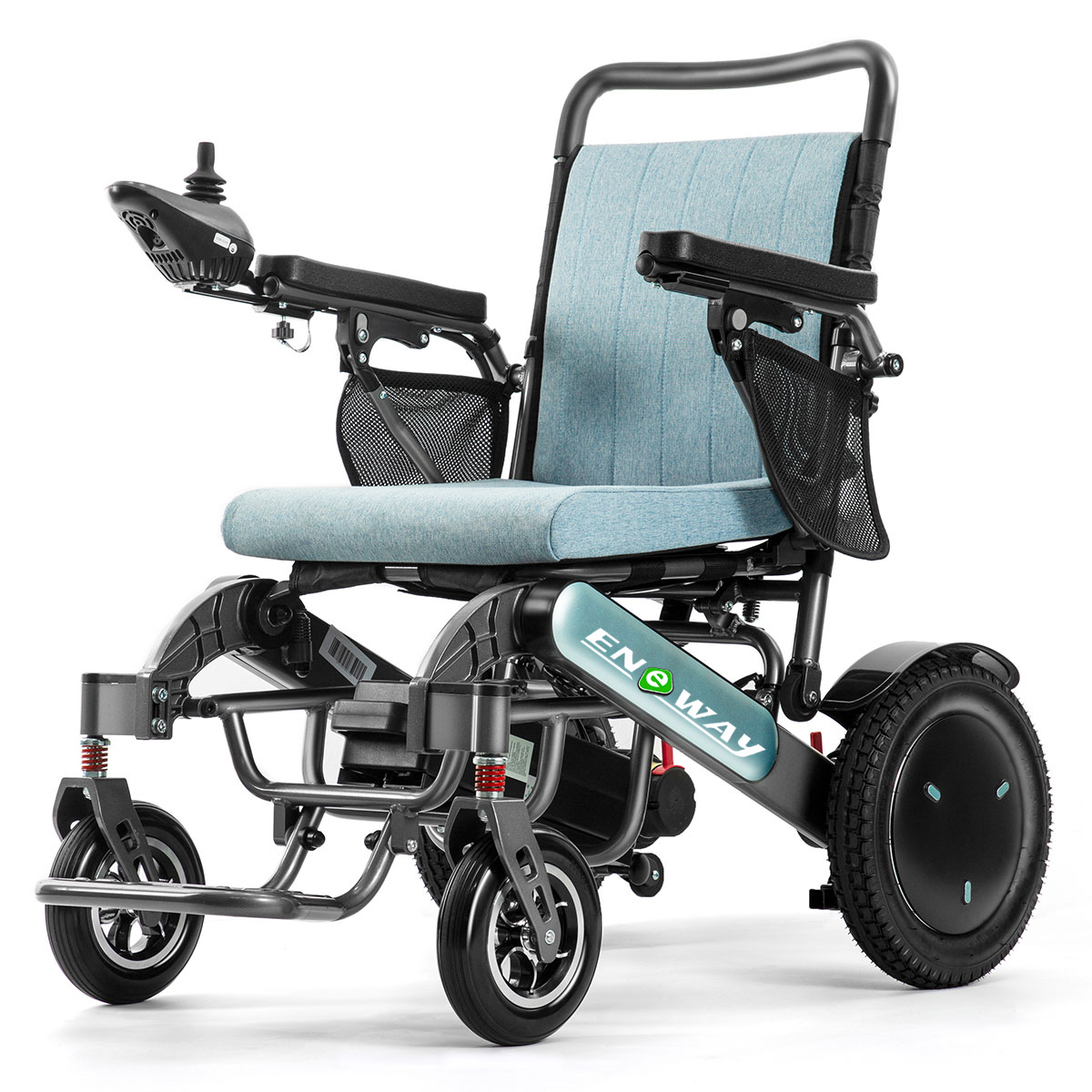 B-Ware ENEWAY Electric Wheel Chair-90 Plus - Elektrorollstuhl mit Radnabenmotor- faltbar - E-Krankenfahrstuhl bis 6 km/h