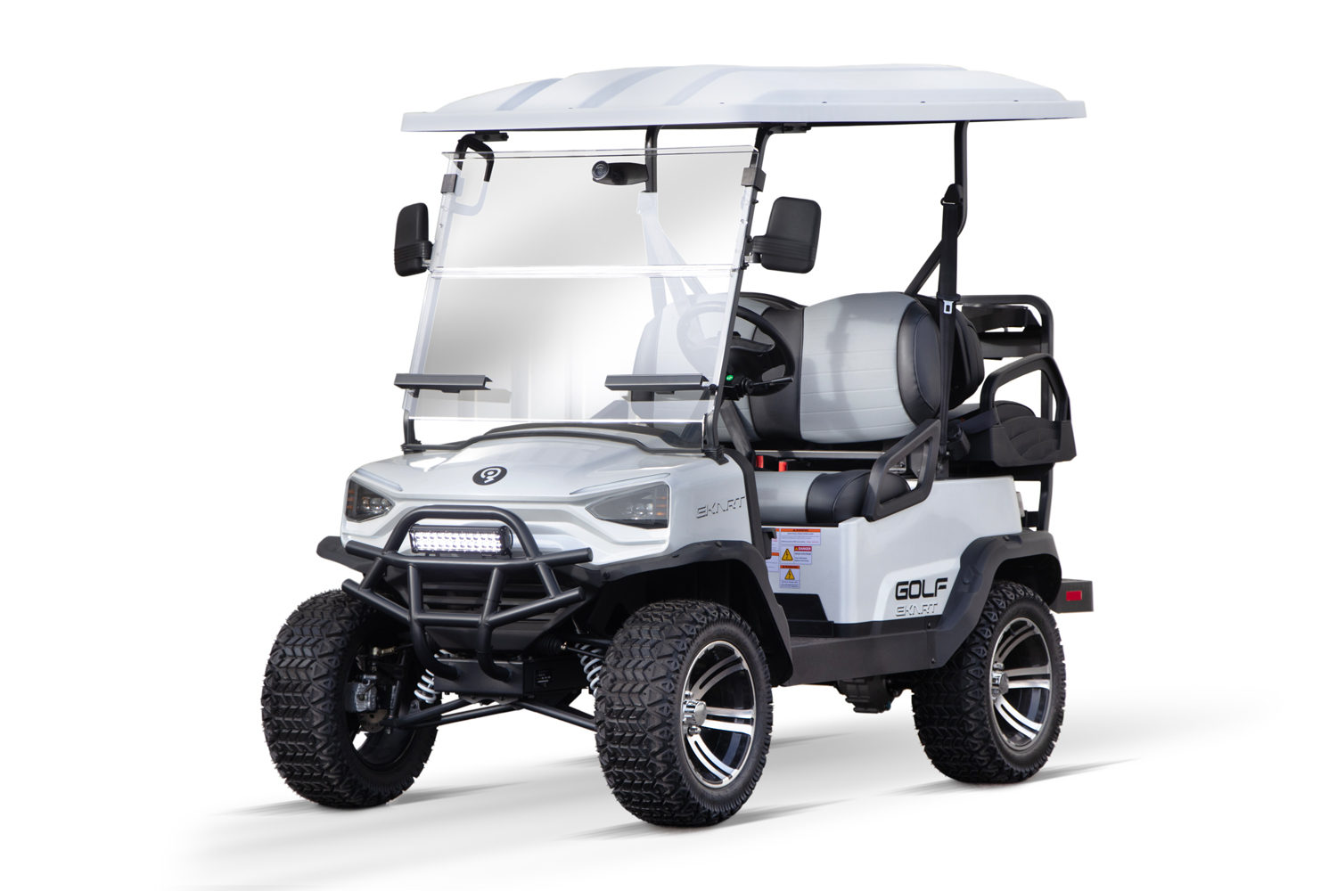 Elektroauto GECO Golfkart, Elektro-Kart, Elektrobuggy mit 4 Rädern, Elektro-Golf-Cart