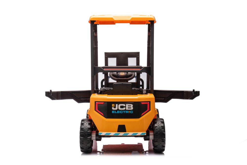 Elektro Kinderauto - Elektro Gabelstapler mit Dach - Einsatzfahrzeug für Kinder, Elektro Stapler 2x45 Watt