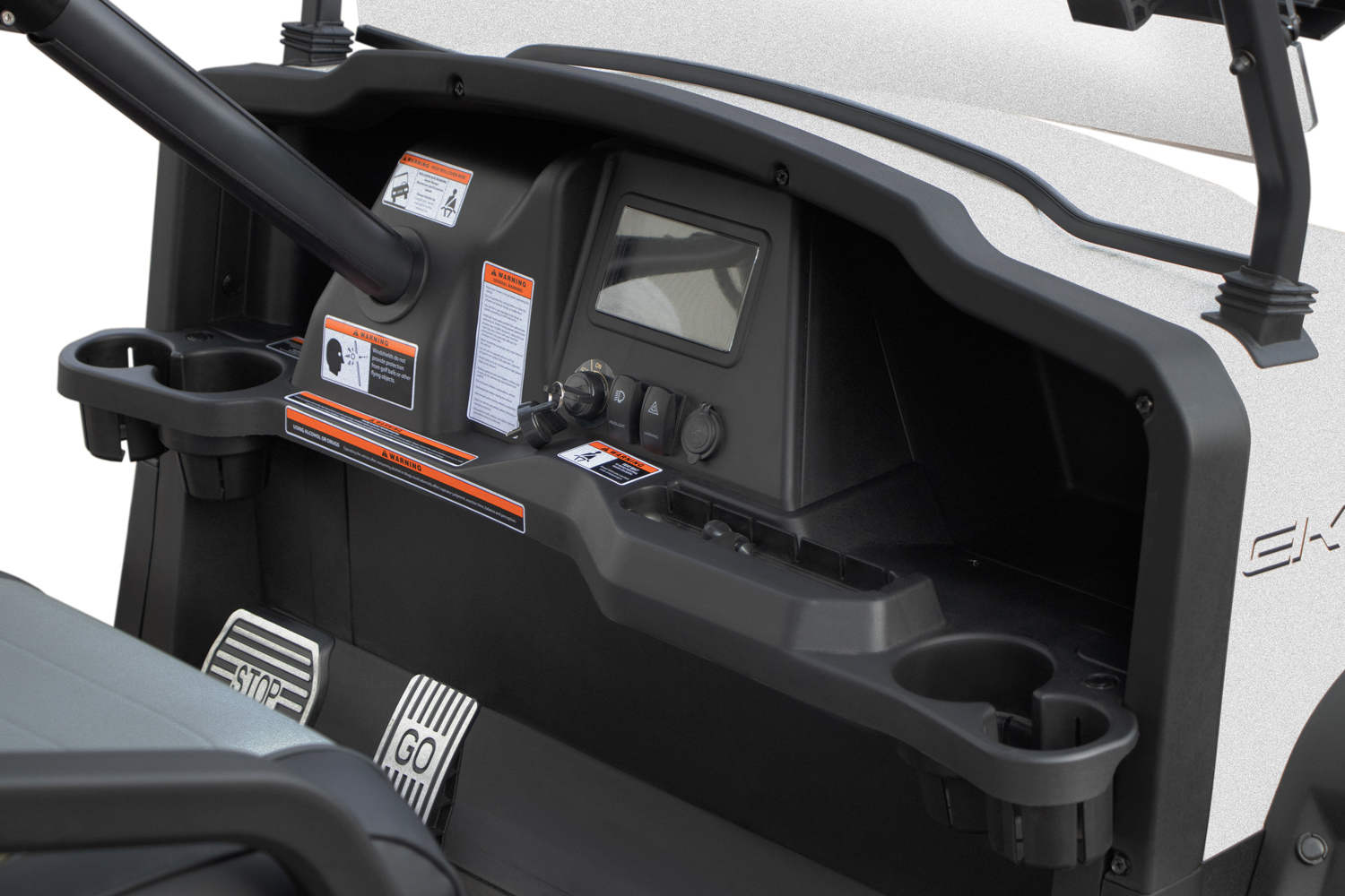 Elektroauto GECO Golfkart, Elektro-Kart, Elektrobuggy mit 4 Rädern, Elektro-Golf-Cart