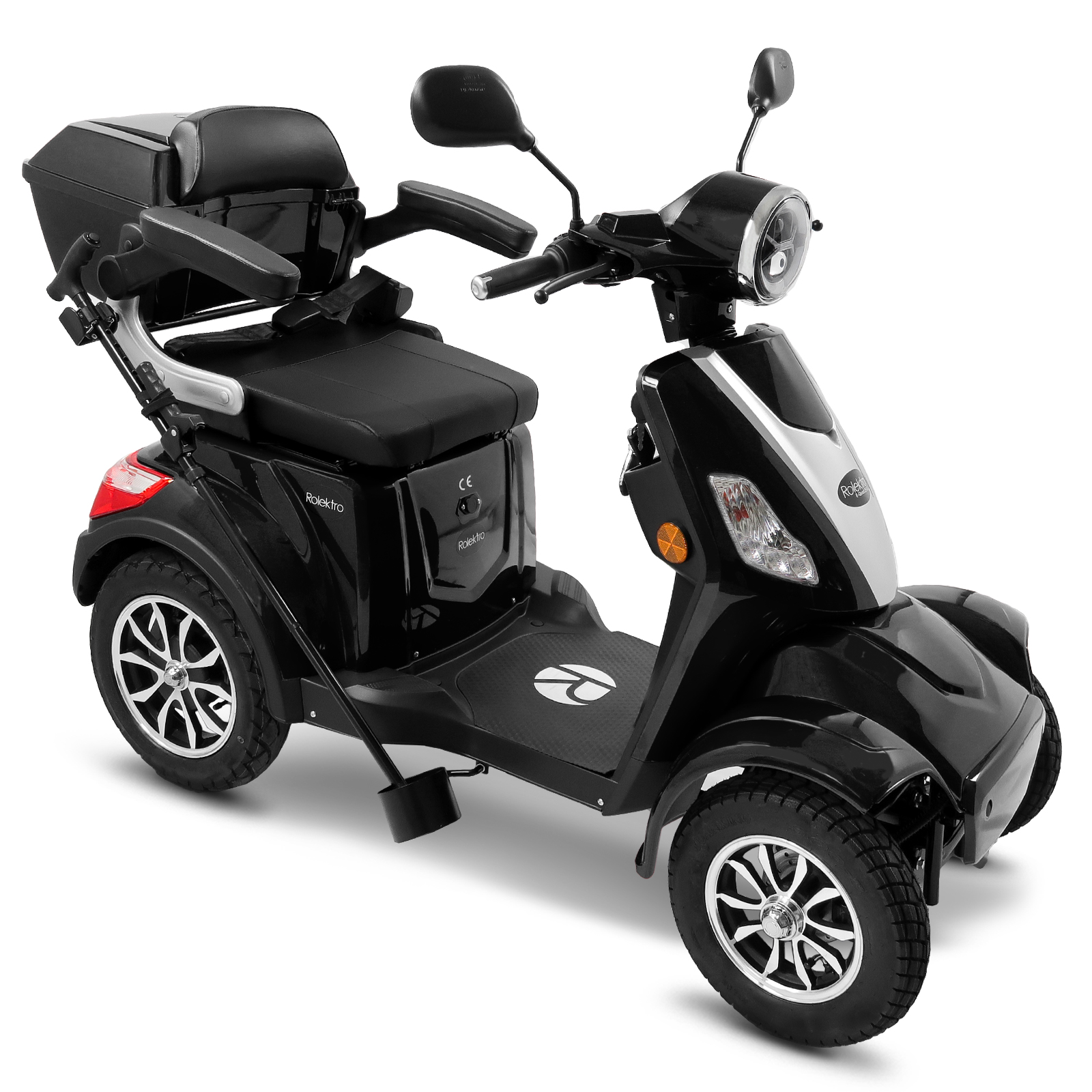 Rolektro E-Quad 25 V.3 Lithium Akku herausnehmbar - 4 Rad Seniorenmobil