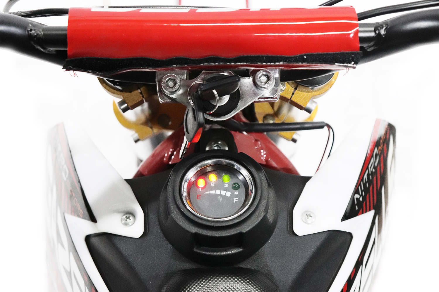 Kinder Elektrobike, Crossbike Nitro Motors Gazelle 550 Watt, 36V, Lithium Akku, DLX 10 Zoll, Elektro Dirtbike für Kinder